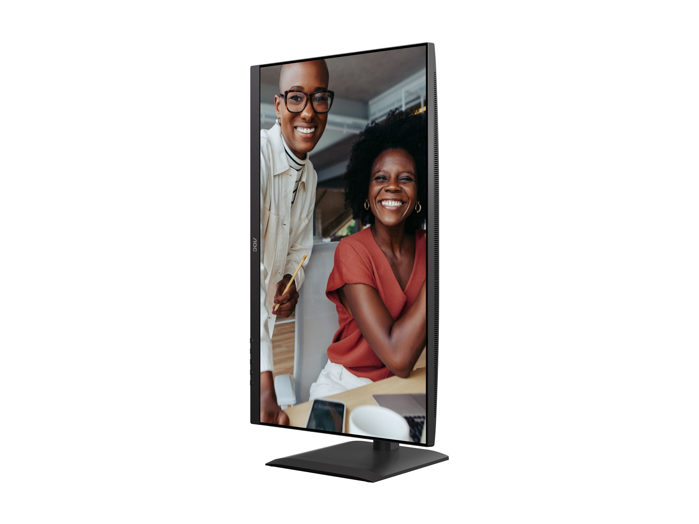 AOC E4 U27E4CV computer monitor 68.6 cm (27) 3840 x 2160 pixels 4K Ultra HD LED Black