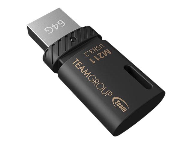 Team Group Team M211 - USB-Flash-Laufwerk - 64 GB - USB 3.2 Gen 1 / USB-C