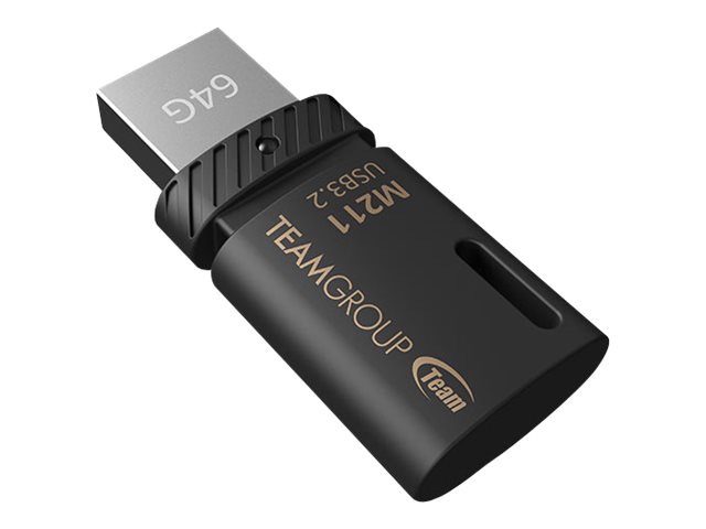Team Group Team M211 - USB-Flash-Laufwerk - 64 GB - USB 3.2 Gen 1 / USB-C