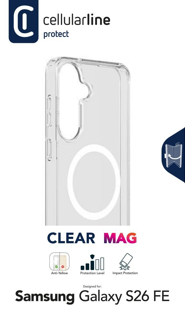 Cellularline CLEAR MAG - GALAXY S26 FE