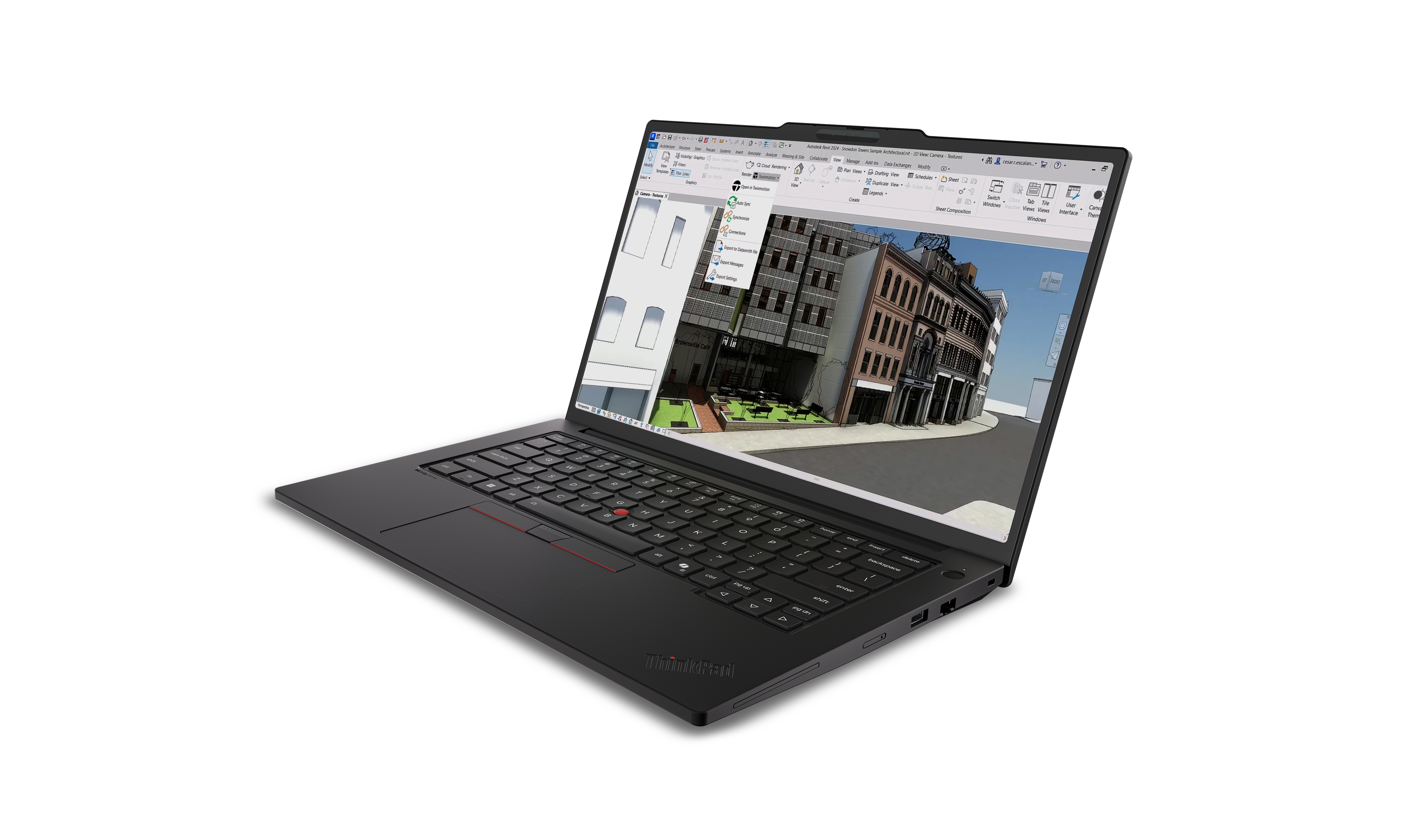 Lenovo ThinkPad P14s Gen 7 21XJ - Intel Core Ultra 7 366H / 2 GHz - vPro Enterprise - Win 11 Pro - RTX PRO 500 Blackwell - 64 GB RAM - 1 TB SSD TCG Opal Encryption 2, NVMe - 36.8 cm (14.5)