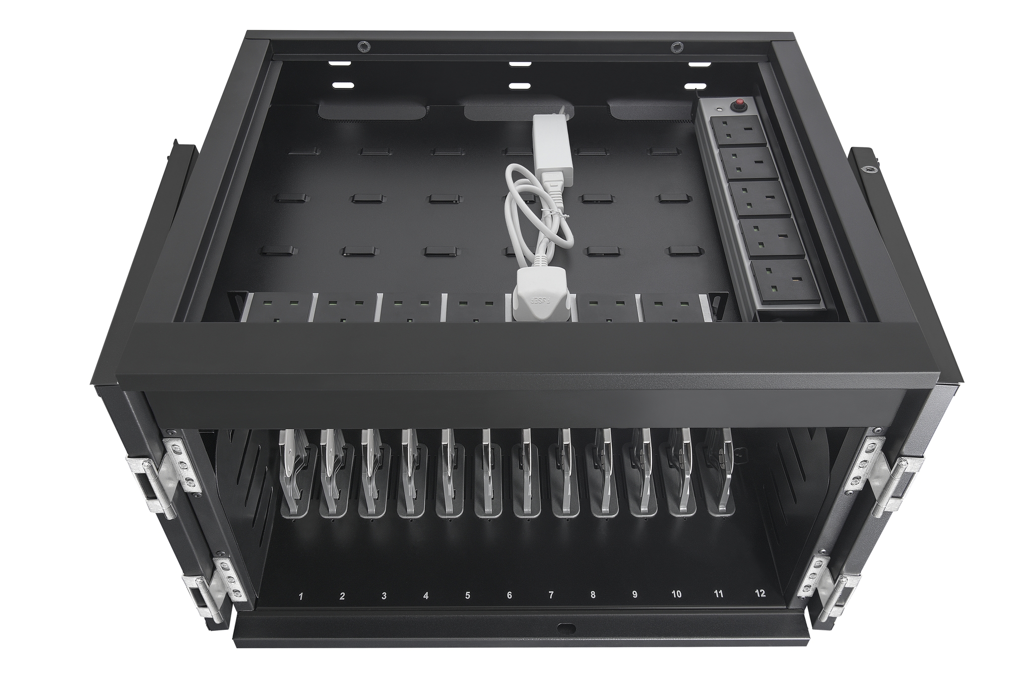 AVer X12 Portable device management cabinet Black