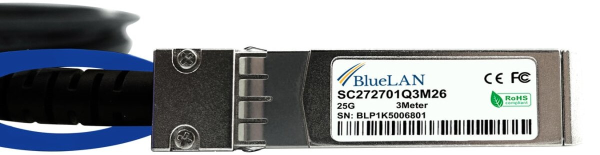 BlueOptics Direct Attach Kabel 25GBASE-CR SFP28 0.5 Meter