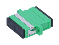 Extralink Adapter SC/APC Einzelmodus - Duplex - SC/APC - Unbeschichtet - Grn - Einzelmodus - Acrylnitril-Butadien-Styrol (ABS) - Keramik
