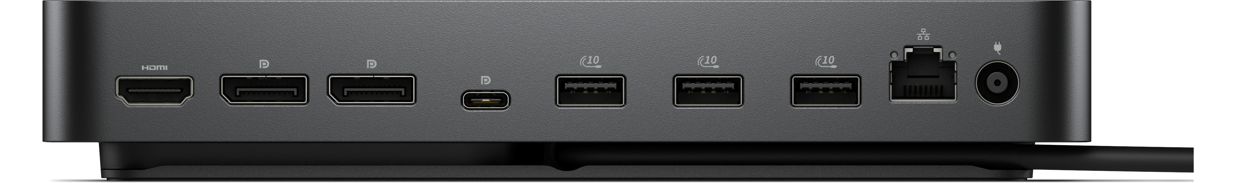 DELL Pro SD25 Avec fil USB 3.2 Gen 2 (3.1 Gen 2) Type-C Noir