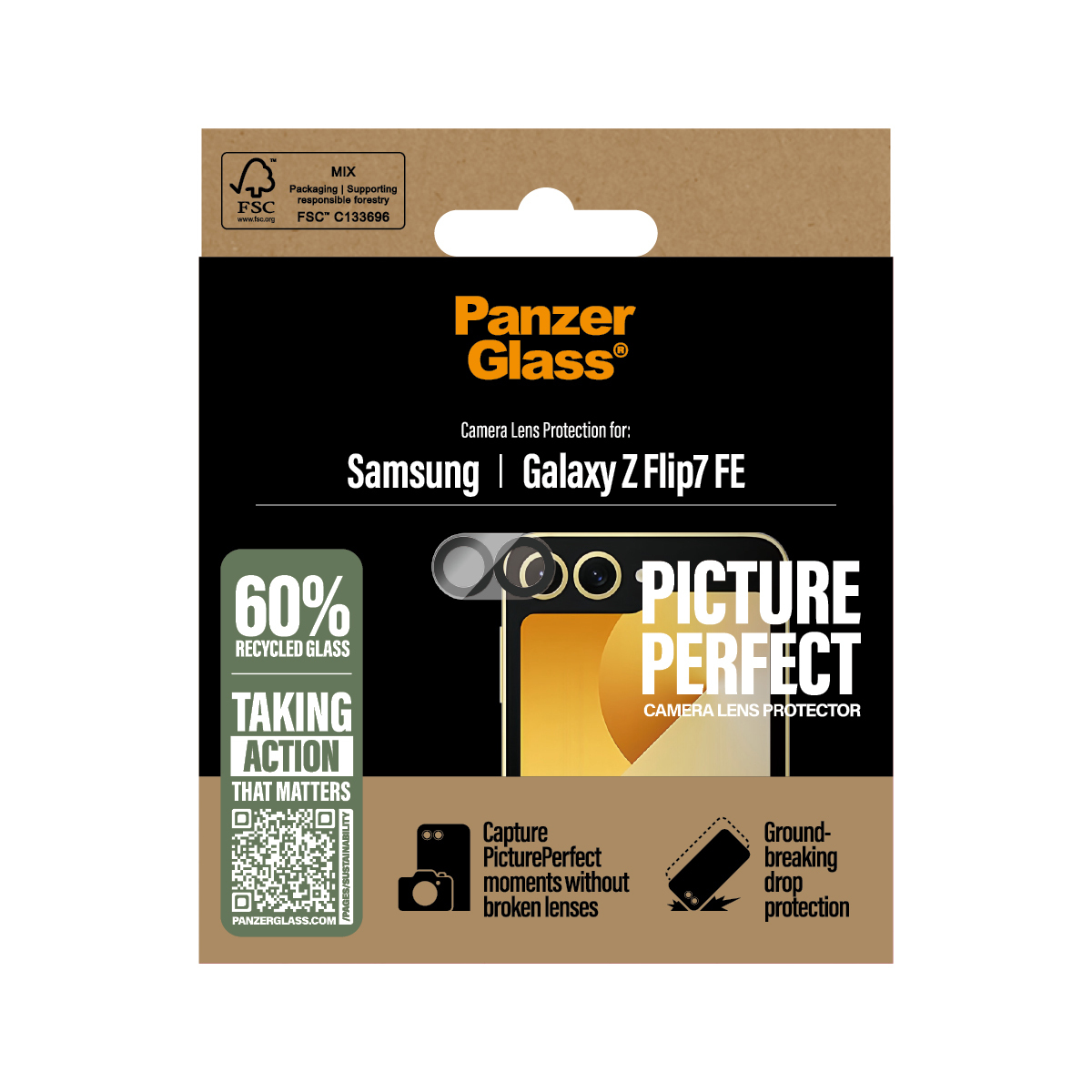 PanzerGlass PicturePerfect Lens Protector Galaxy Z Flip7 FE