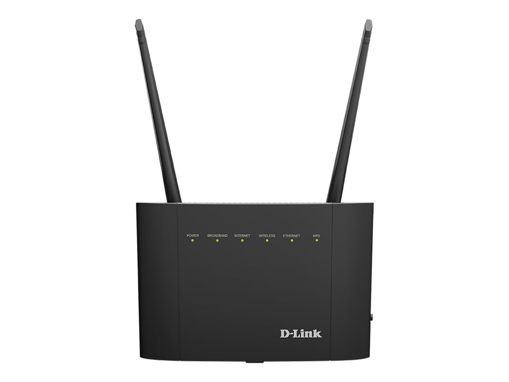 transportabel blotte tank D-Link DSL-3788/E | D-Link DSL-3788 wireless router Gigabit Ethernet  Dual-band (2.4 GHz / 5 GHz) 4G Black