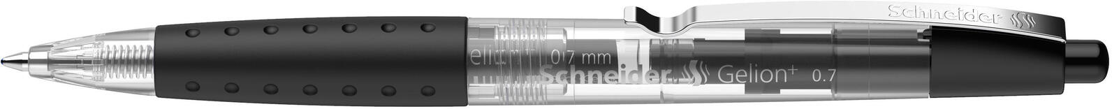 Schneider Schreibger�te 10 Schneider Gelion+ Gelschreiber schwarz 0.4 mm