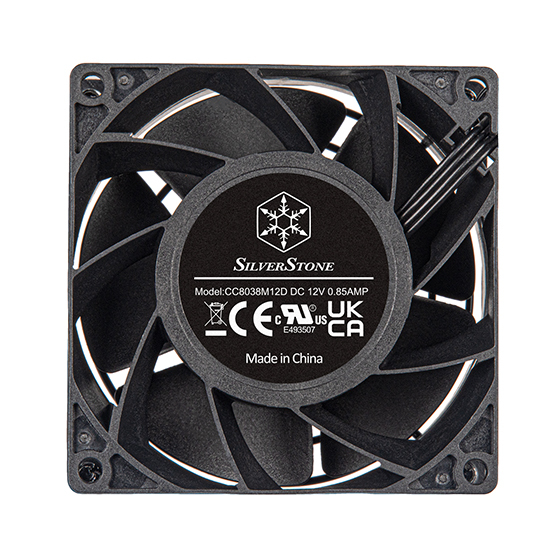 SilverStone FHS 80X PWM-Luefter - 80 mm