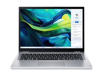 Acer Aspire Go Spin 14 AGSP14-31PT - Flip-Design - Intel N-series N355 / 1.9 GHz - Win 11 Home - Intel Graphics - 16 GB RAM - 512 GB SSD NVMe - 35.6 cm (14)