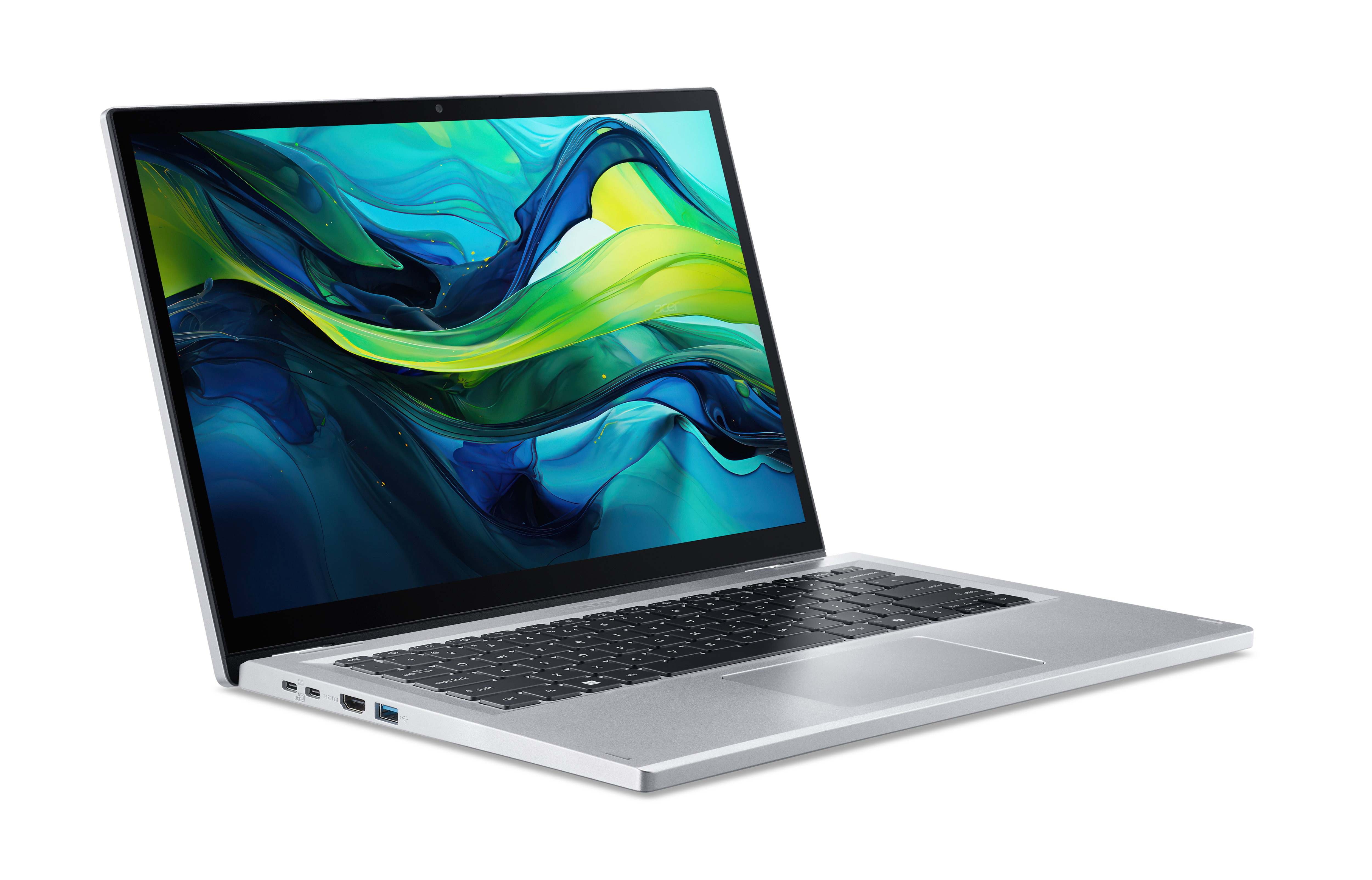 Acer Aspire Go Spin 14 AGSP14-31PT - Flip-Design - Intel N-series N355 / 1.9 GHz - Win 11 Home - Intel Graphics - 16 GB RAM - 512 GB SSD NVMe - 35.6 cm (14)