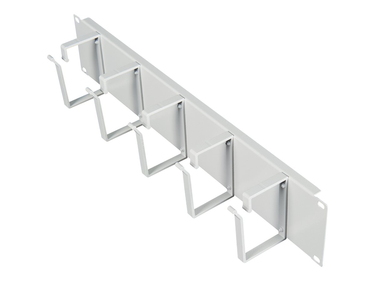 ROLINE Patch Panel - 85 x 60 mm - Hellgrau, RAL 7035 - 2U - 48.3 cm (19)