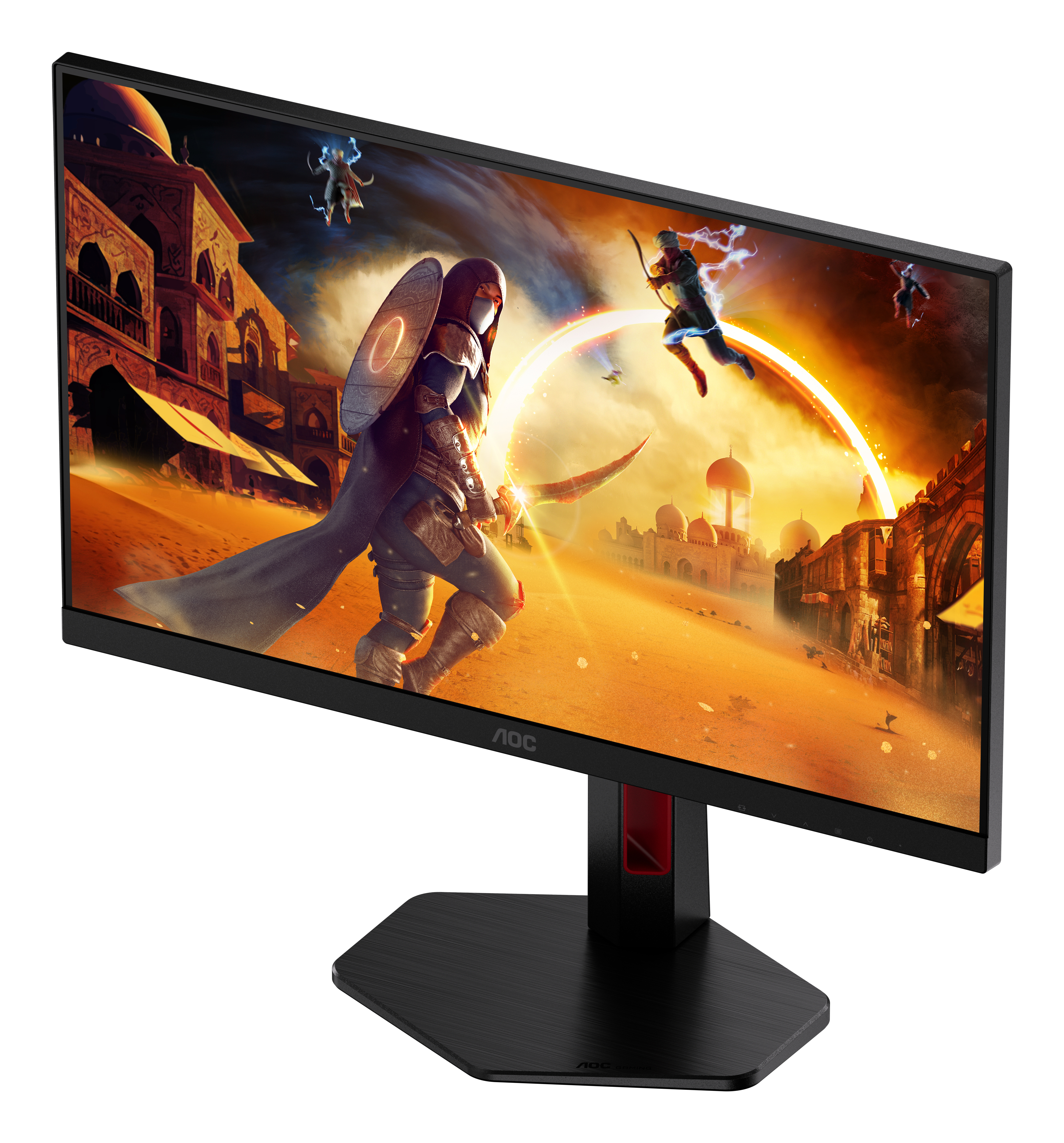 AOC G4 24G4ZR computer monitor 60.5 cm (23.8) 1920 x 1080 pixels Full HD LED Black, Red