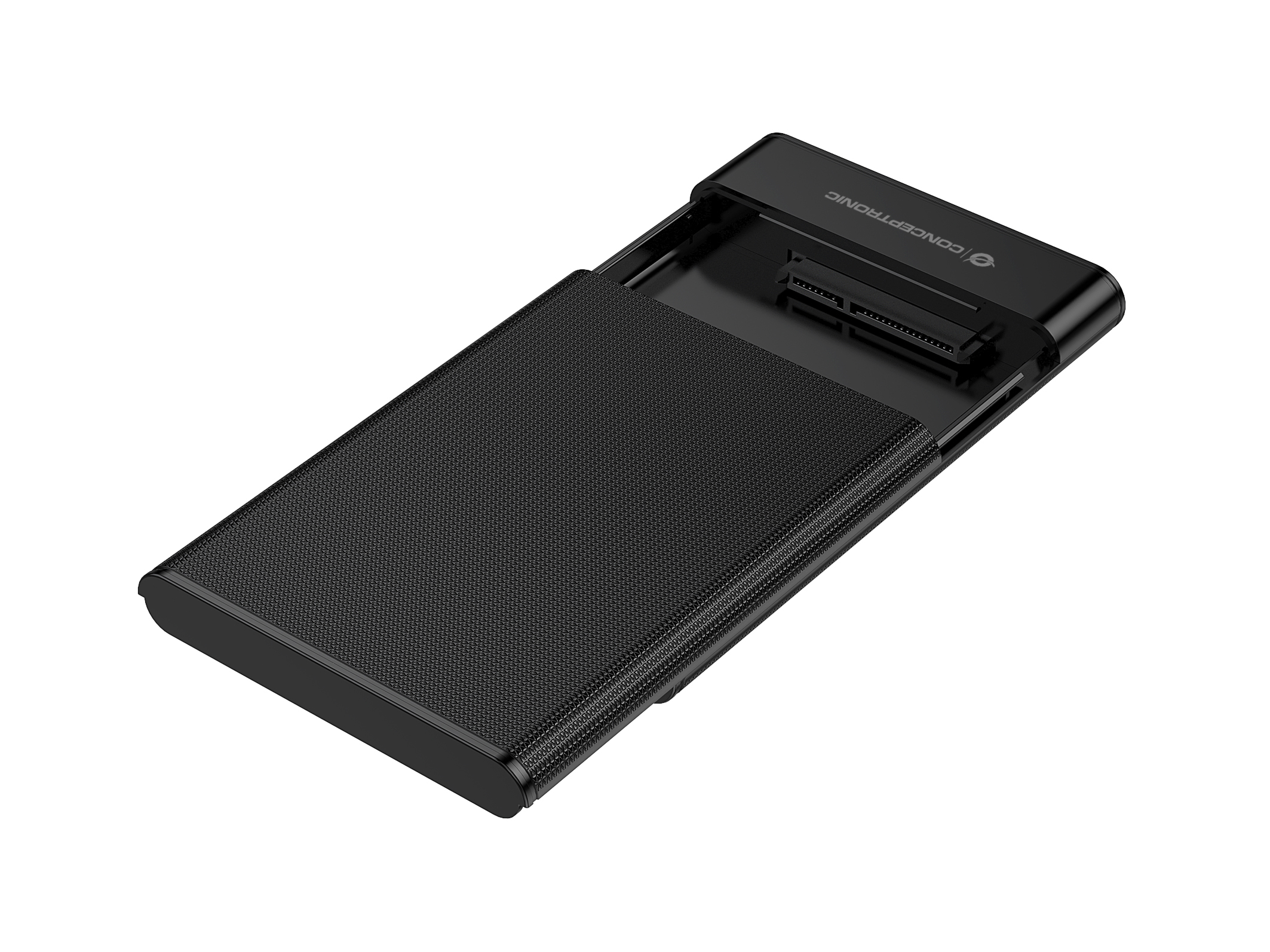 Conceptronic HDD Gehuse 2.5 SATA I-III HDD/SSD USB-A &-C - HDD-Wechselrahmen - 2,5