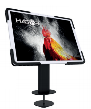 Hagor 8713 monitor mount / stand 32.8 cm (12.9) Desk Black