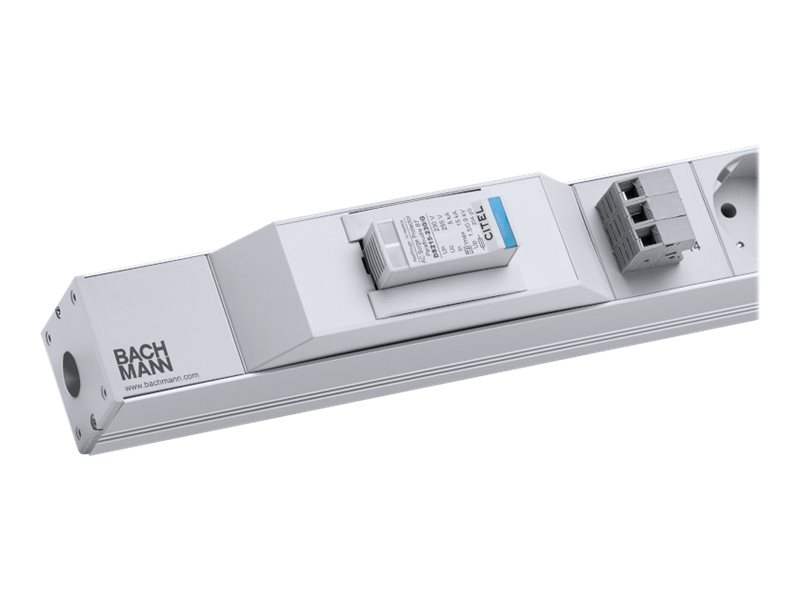 Bachmann Steckdosenleiste (in Rack montierbar/extern) - Wechselstrom 230 V - Ausgangsanschlsse: 5 (CEE 7/7)