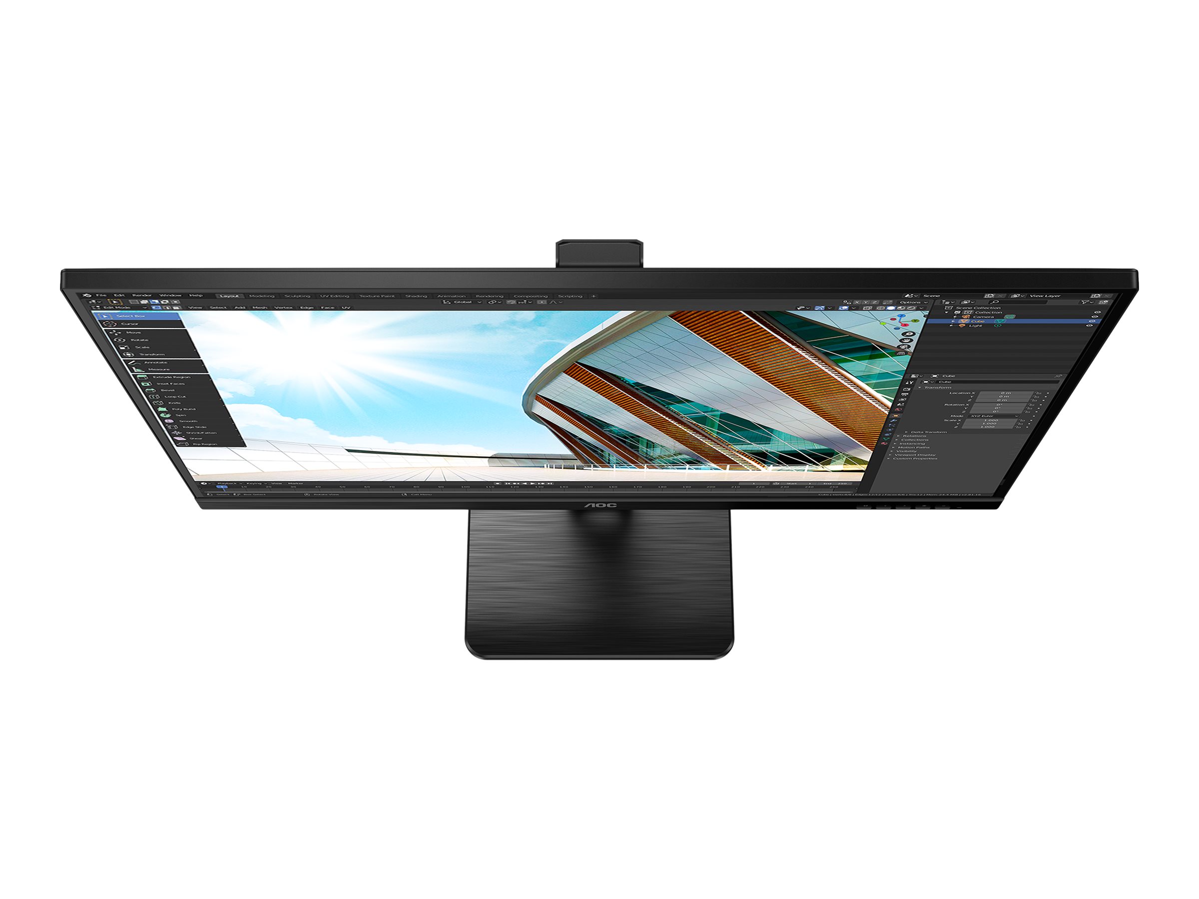 AOC 27P2Q - LED-Monitor - 68.6 cm (27) - 1920 x 1080 Full HD (1080p)