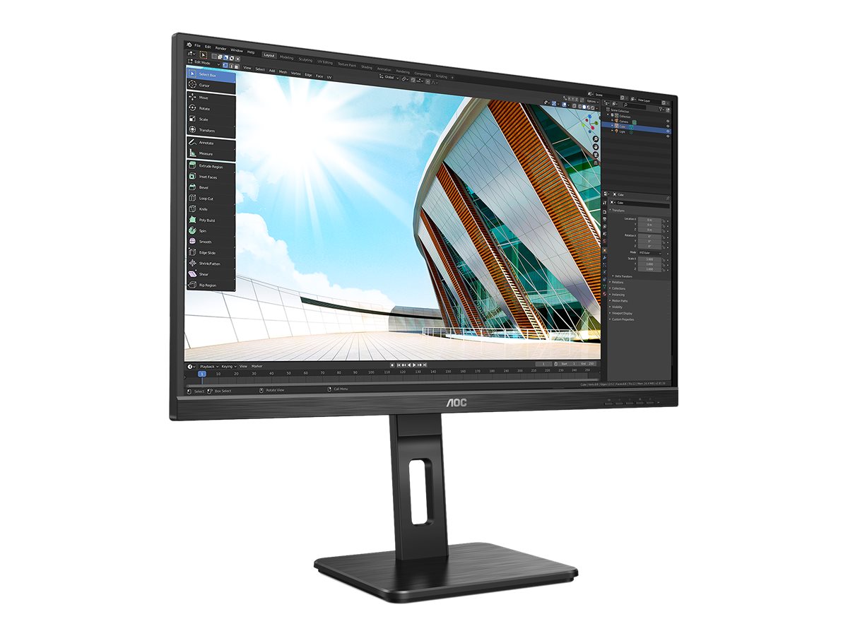 AOC 27P2Q - LED-Monitor - 68.6 cm (27) - 1920 x 1080 Full HD (1080p)