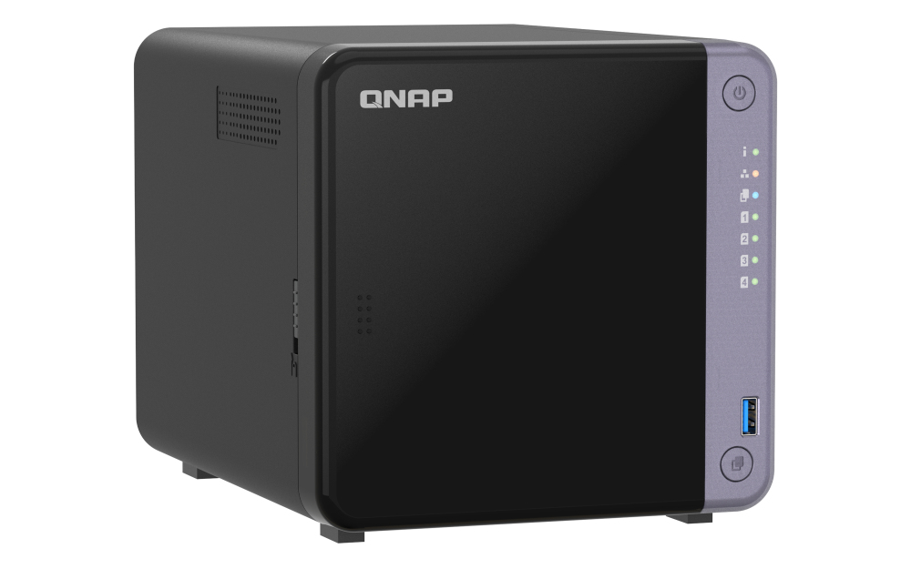 QNAP TS-432X-4G server NAS e di archiviazione Tower Alpine Alpine AL-524 4 GB DDR4 QNAP QTS Nero