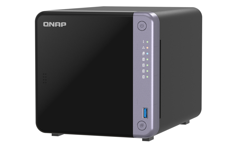 QNAP TS-432X-4G server NAS e di archiviazione Tower Alpine Alpine AL-524 4 GB DDR4 QNAP QTS Nero
