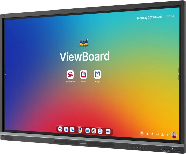 Viewsonic IFP9851 Display pizarra blanca interactiva 2,49 m (98) 3840 x 2160 Pixeles Pantalla t�ctil Negro