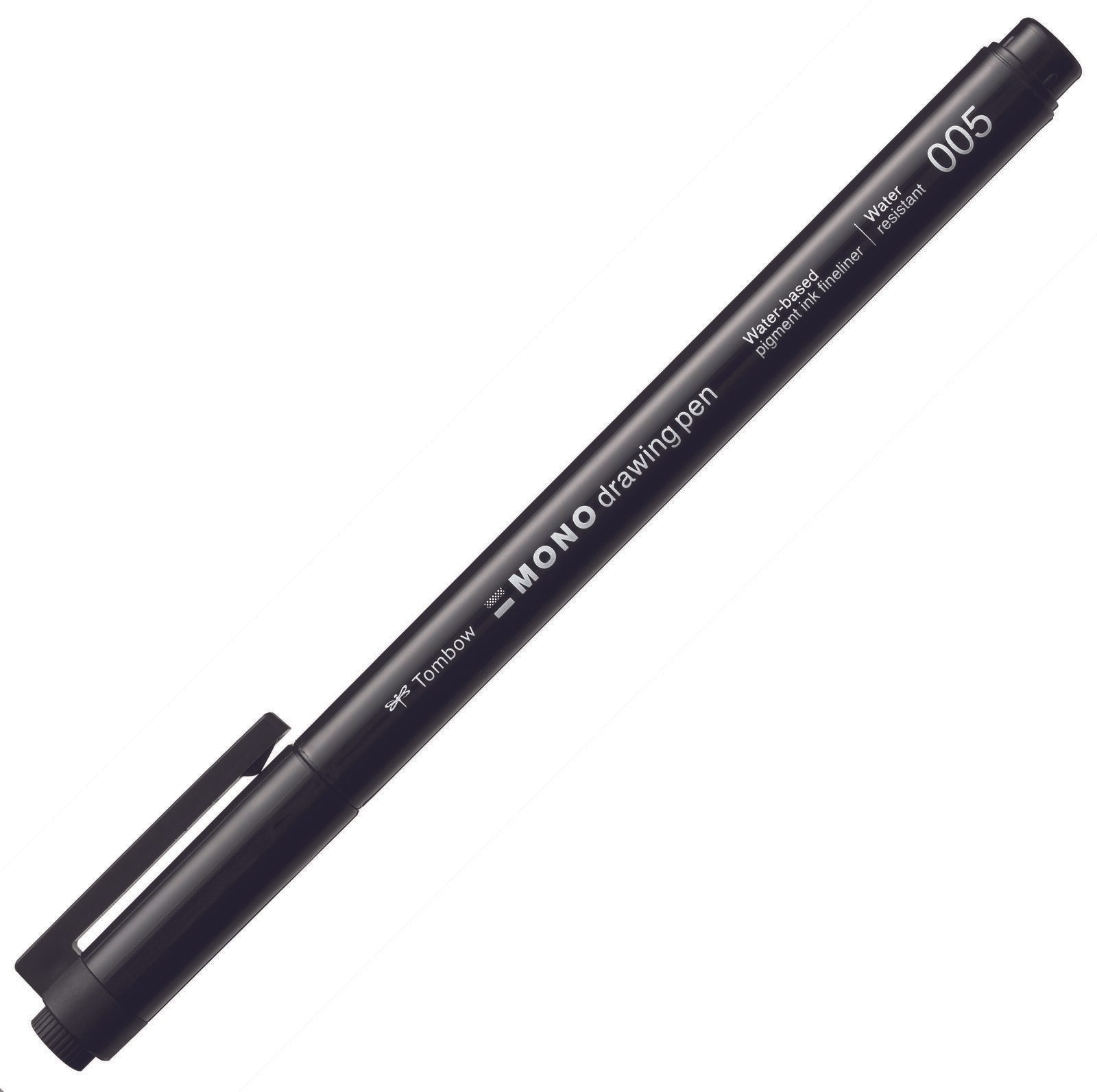Tombow Fineliner MONO drawing pen schwarz Strichst�rke 005 Strichbreite 0.20 mm mit