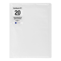 Pagna Office Sichtbuch DIN A4 20 Hllen transparent