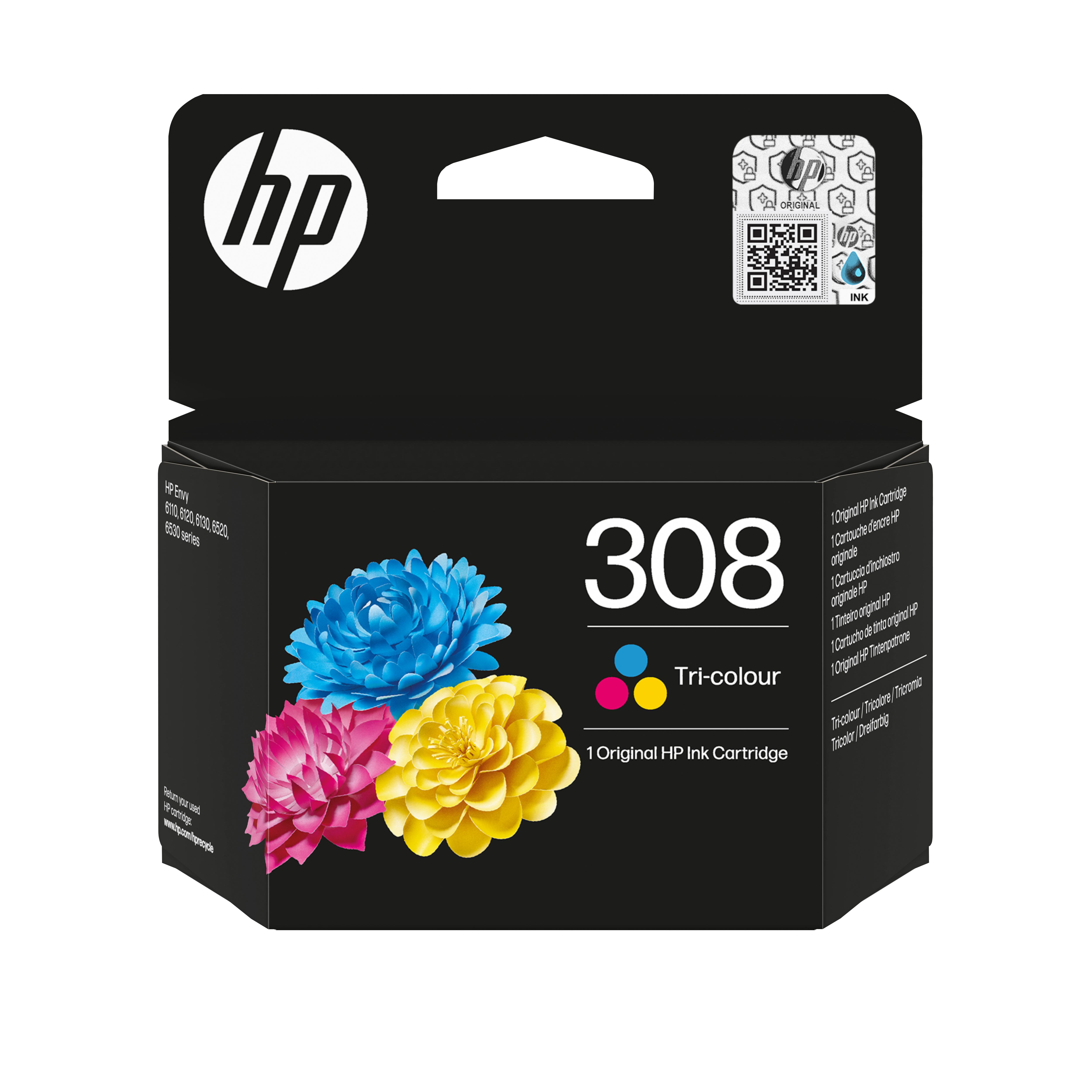 HP 308 - Gelb, Cyan, Magenta - original - Blisterverpackung
