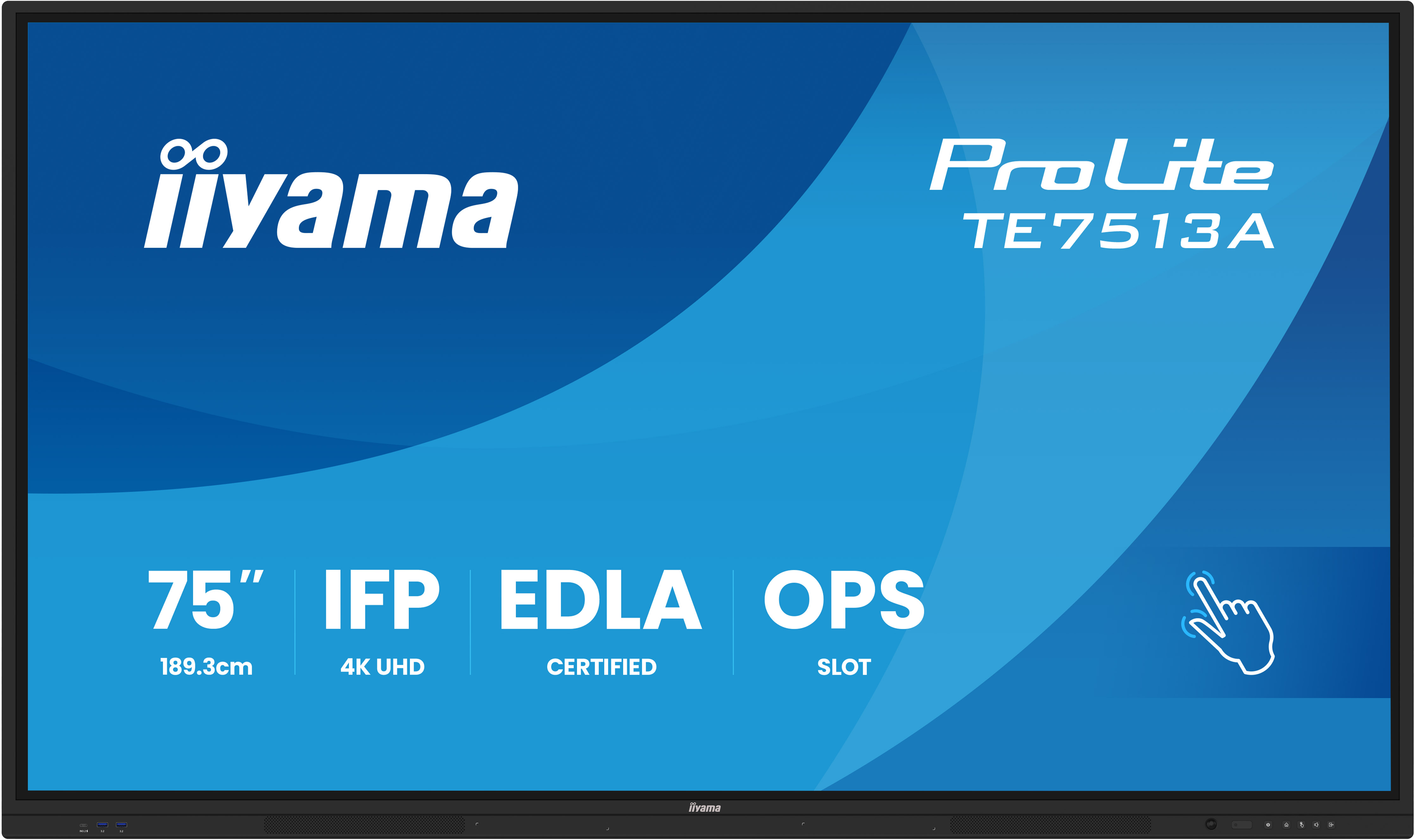 Iiyama ProLite TE7513A-B2AG - 190 cm (75) Diagonalklasse (189.3 cm (74.5)