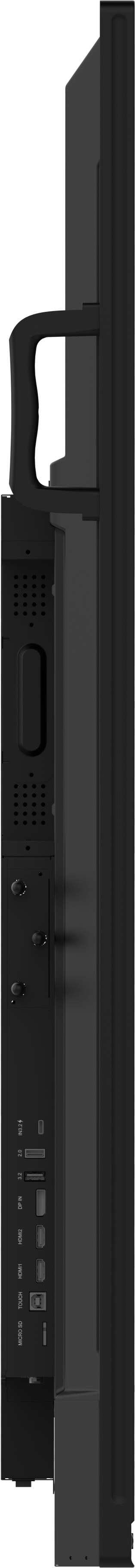 iiyama TE7513A-B2AG �cran daffichage dynamique 190,5 cm (75) Wifi 500 cd/m� 4K Ultra HD �cran tactile Int�gr� dans le processeur Android