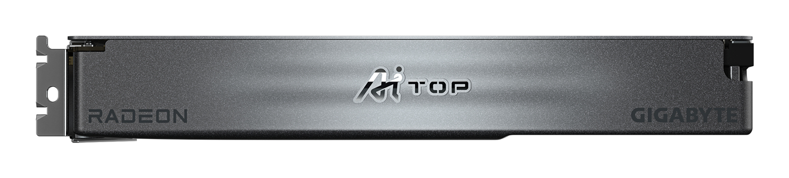 GIGABYTE Radeon AI PRO R9700 AI TOP 32G Graphics Card- 32GB GDDR6, 256 bit, PCI-E 5.0, 2920MHz Core Clock, 3 x DP, 1 x HDMI, GV-R9700AI TOP-32GD