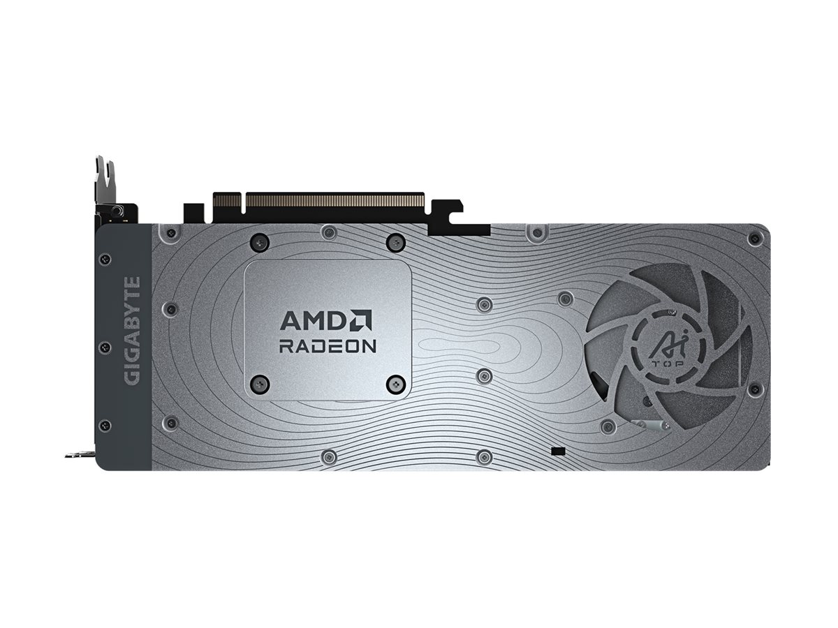 GIGABYTE Radeon AI PRO R9700 AI TOP 32G Graphics Card- 32GB GDDR6, 256 bit, PCI-E 5.0, 2920MHz Core Clock, 3 x DP, 1 x HDMI, GV-R9700AI TOP-32GD