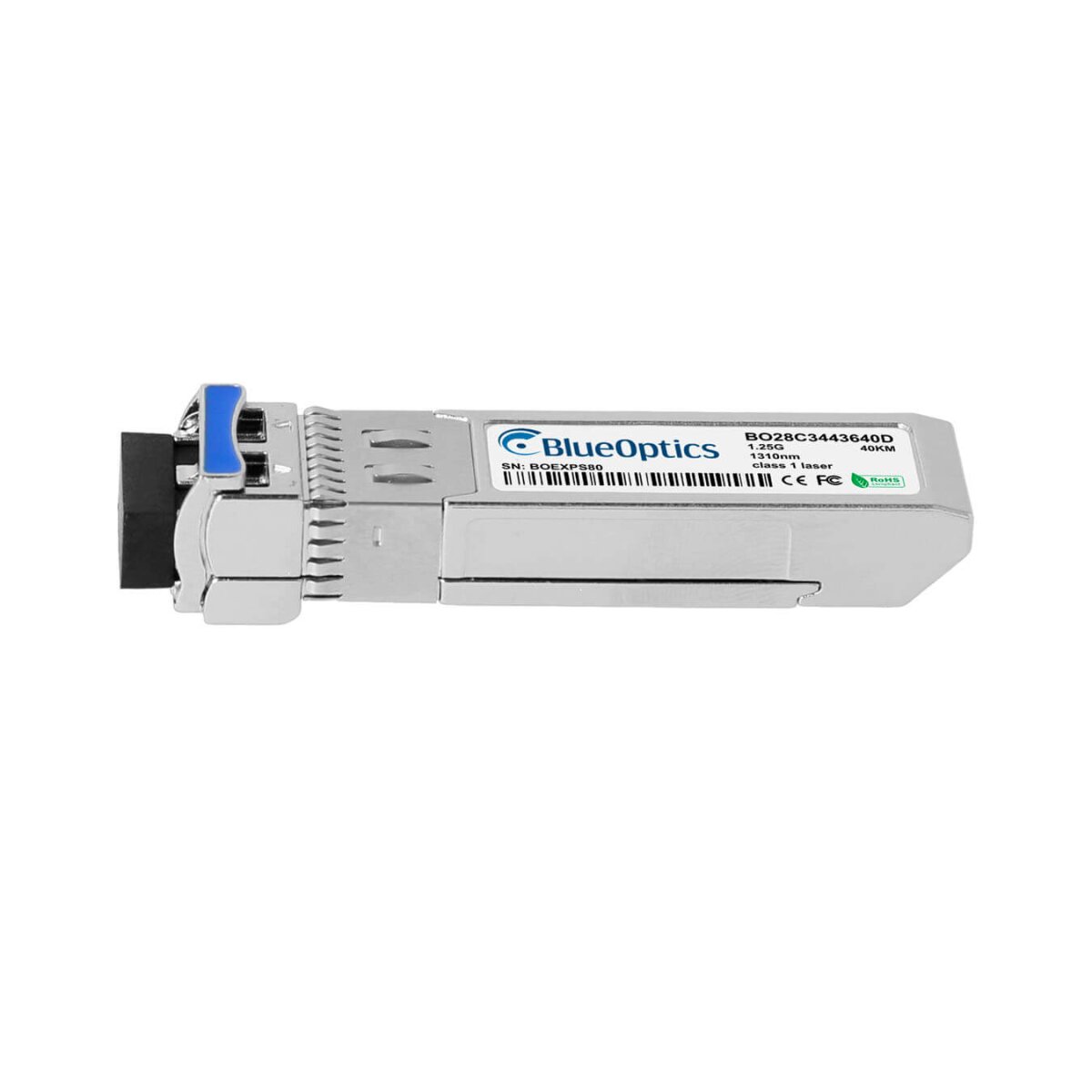 BlueOptics BO28C3443640DIN cSFP Bidi Transceiver 1000BASE-2BX-U 40KM industrial