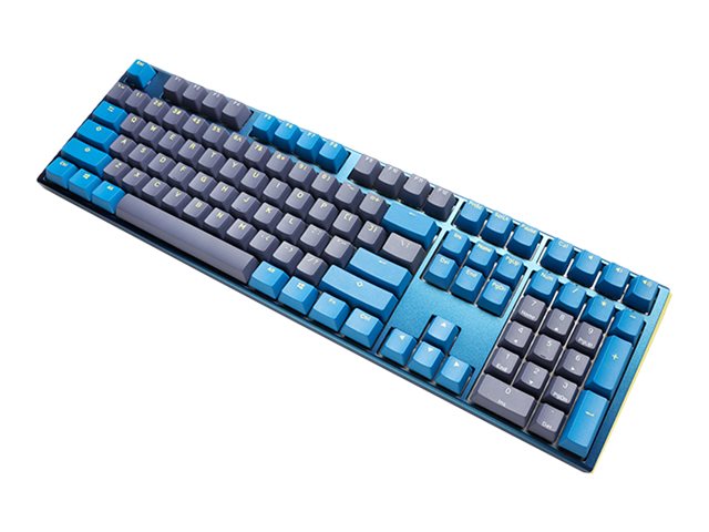 Ducky One 3 Daybreak RGB keyboard USB German Black, Blue, Green