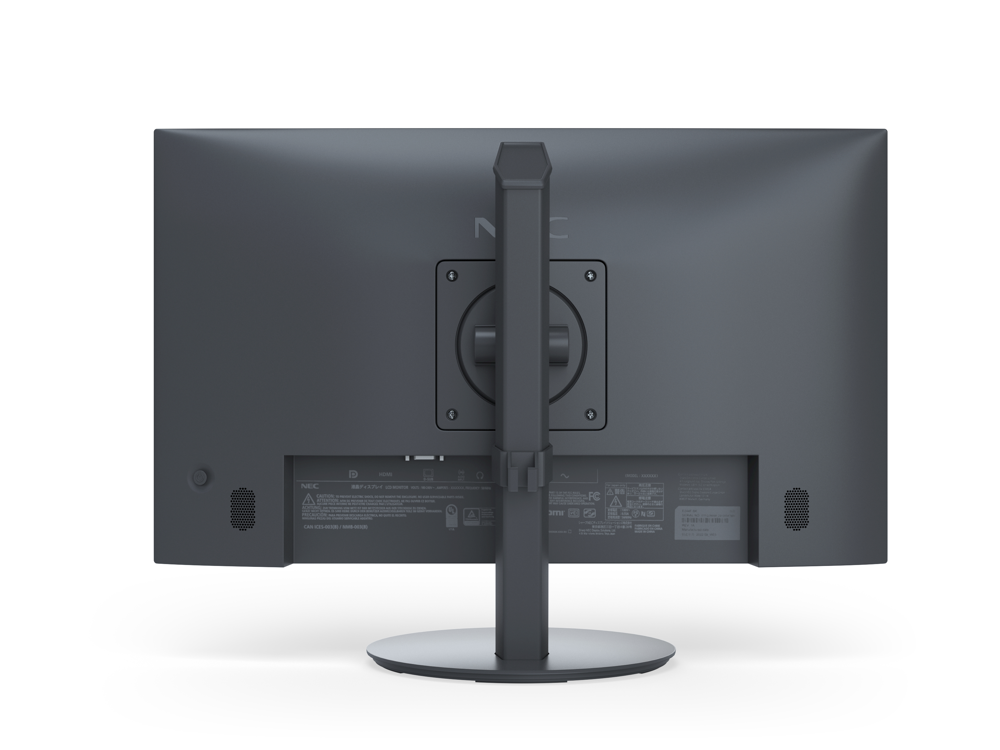 Sharp MultiSync E244FL Monitor PC 61 cm (24) 1920 x 1080 Pixel Full HD LCD Nero