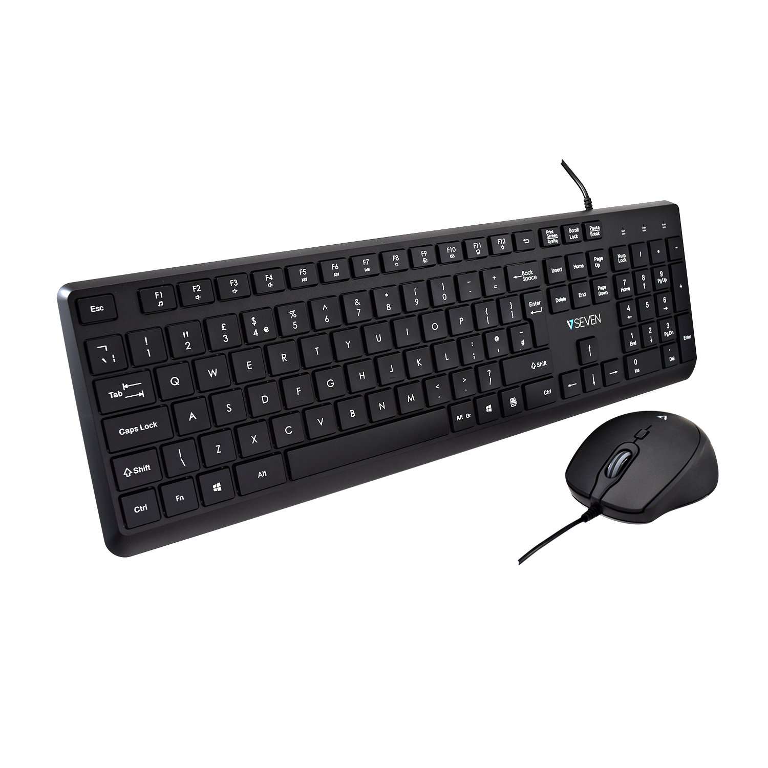 V7 USB PRO KEYBOARD MOUSE COMBO DE - Tastatur - QWERTZ