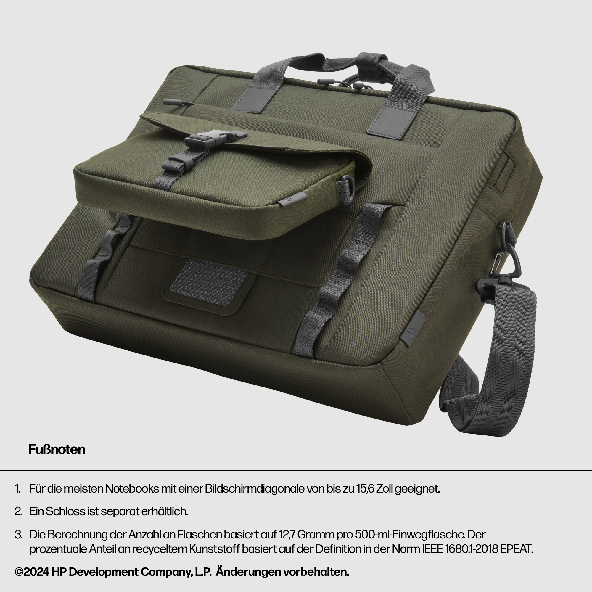 HP Bolsa modular para port�tiles de 15,6 pulgadas