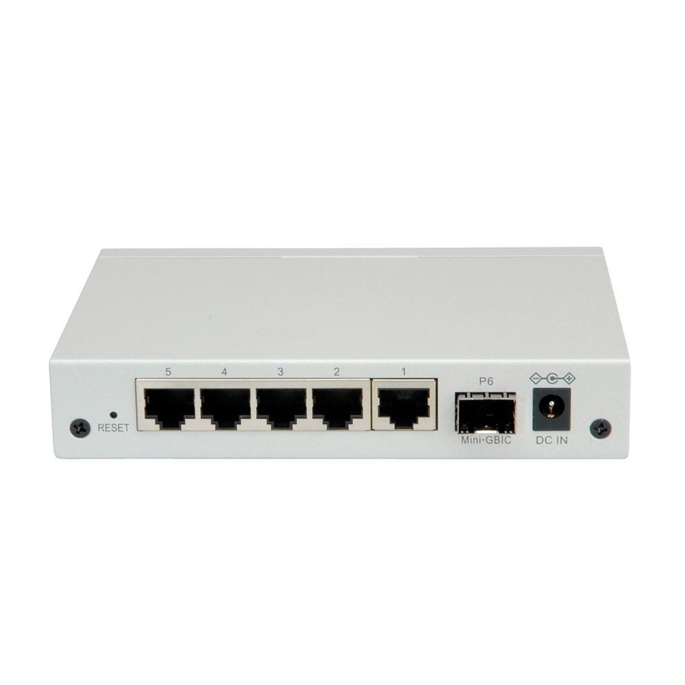 ROLINE 21.14.3523 - Managed - Gigabit Ethernet (10/100/1000) - Vollduplex - Wandmontage