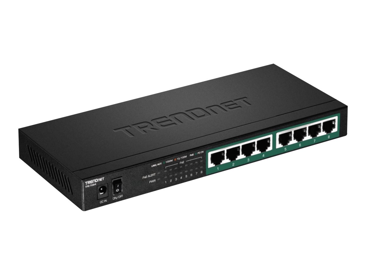 TRENDnet 24-Port Unmanaged Gigabit GREENnet Desktop Switch, Ethernet  Network Switch, 24 x 10-100-1000 Gigabit Ethernet RJ-45 Ports, 48Gbps  Switching