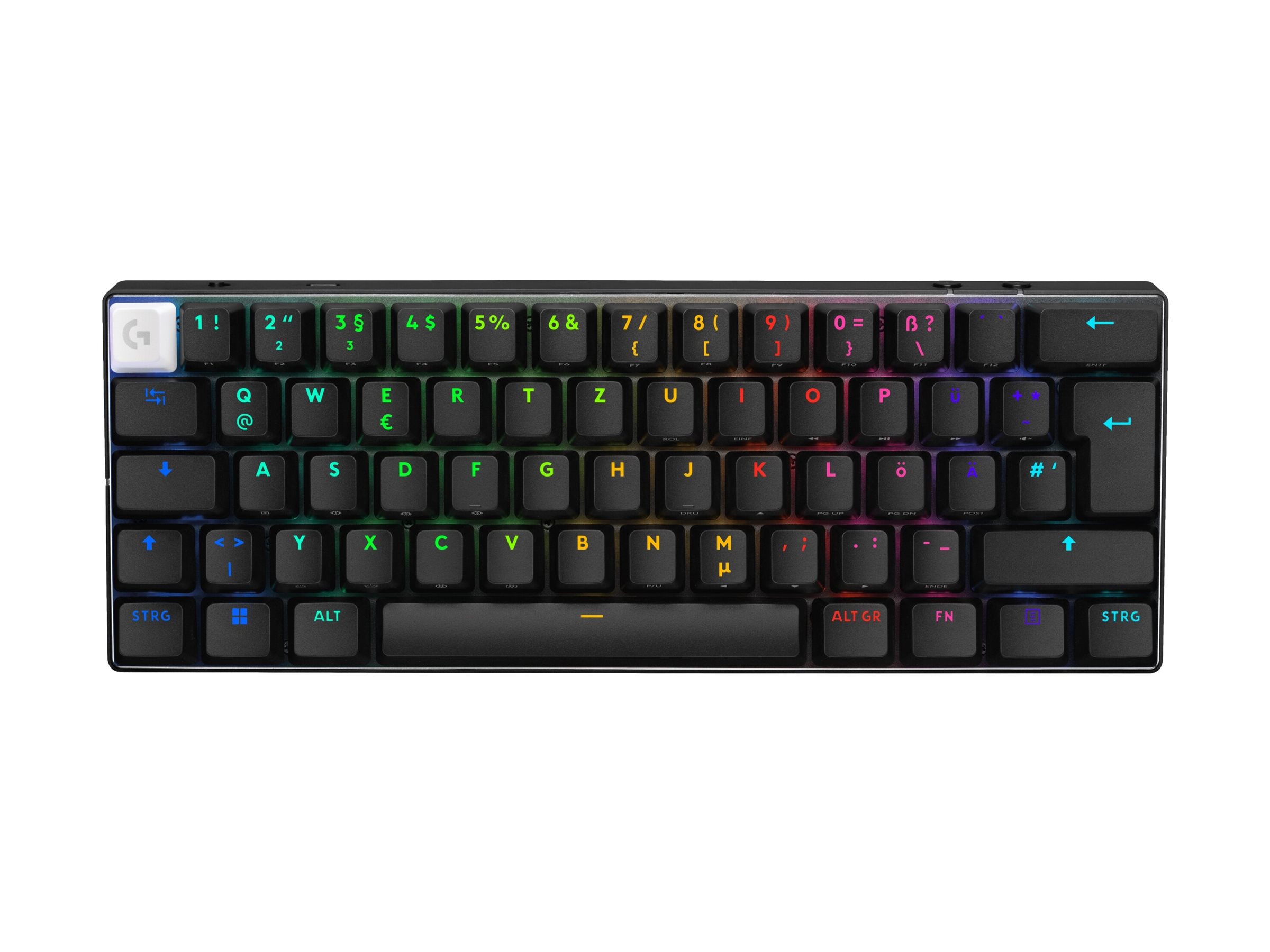 Logitech G PRO X 60 - Tastatur - 60% - TKL - Hintergrundbeleuchtung