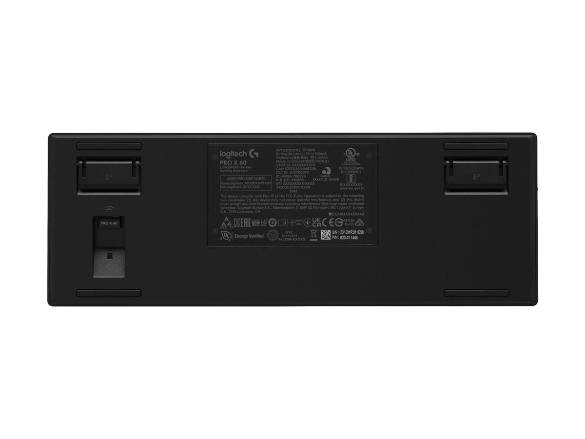 Logitech G PRO X 60 - Tastatur - 60% - TKL - Hintergrundbeleuchtung
