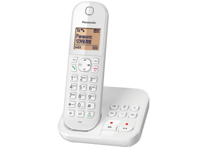 Panasonic KX-TGC420 Tlphone DECT Identification de lappelant Blanc