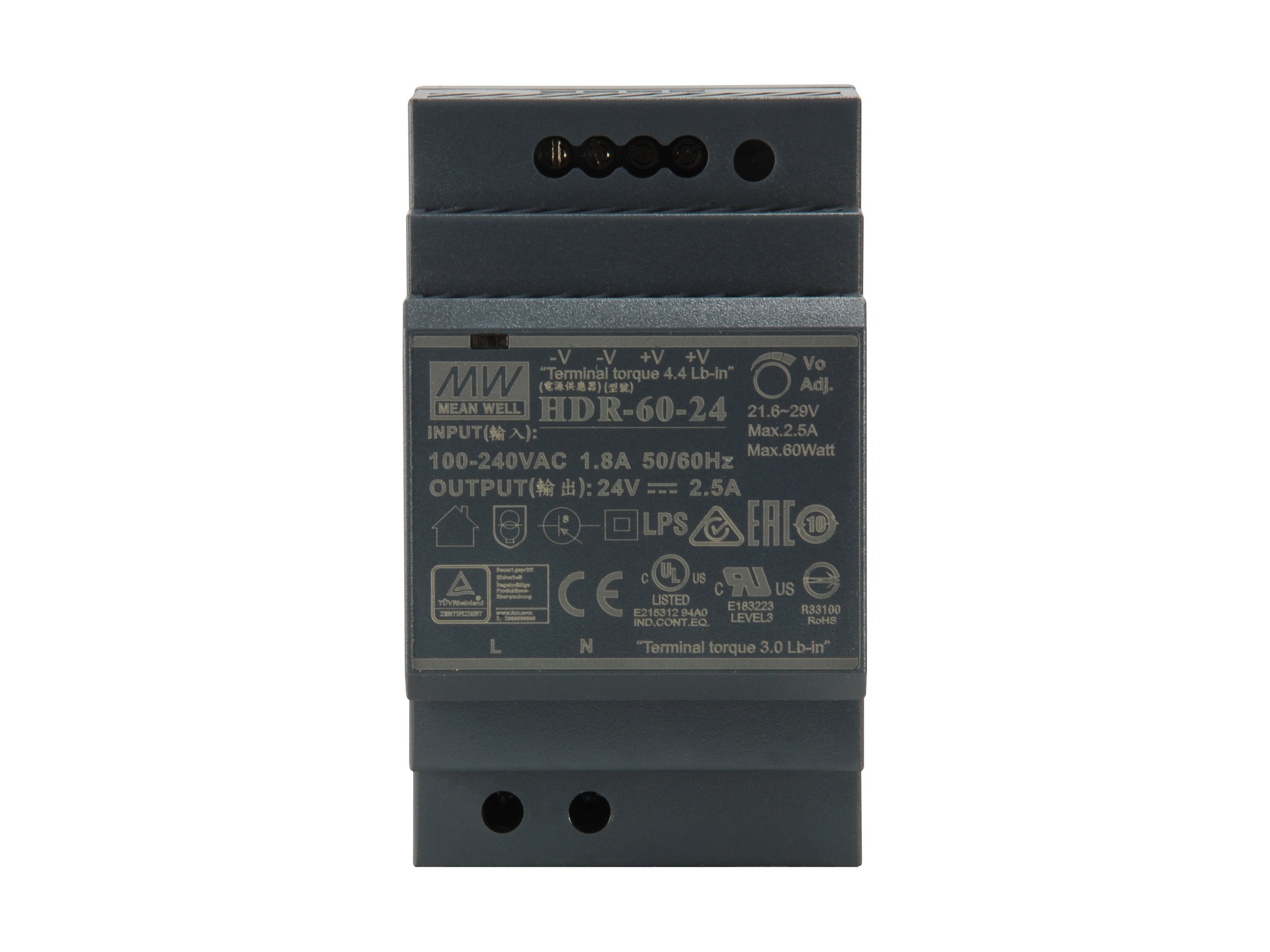 LevelOne POW-2421 alimentatore per computer 60 W Nero
