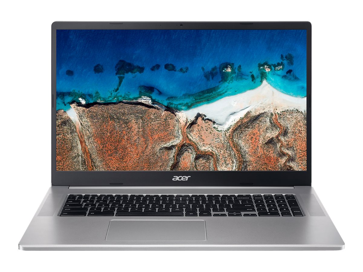 Acer Chromebook 317 CB317-1H - Intel Celeron N4500 / 1.1 GHz - Chrome OS - UHD Graphics - 8 GB RAM - 128 GB eMMC - 43.9 cm (17.3)