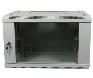 ALLNET 19Wandgeh�use 9HE 1-teilig T600mm Lichtgrau zerlegt Flat Pack SMA-Serie - Wandgeh�use