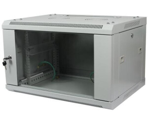 ALLNET 19Wandgeh�use 15HE 1-teilig T600mm Lichtgrau zerlegt Flat Pack SMA-Serie - Wandgeh�use