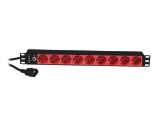 Synergy 21 ALLNET 19zbh. Steckdosenleiste 9xDosen CEE7 ->Kaltgeraete Stecker C14
