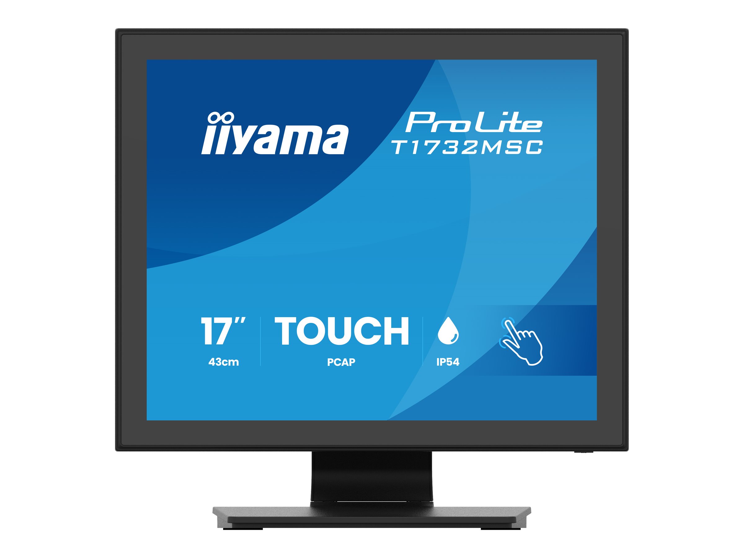 iiyama ProLite T1732MSC-B2S pantalla para PC 43,2 cm (17) 1280 x 1024 Pixeles SXGA LED Pantalla t�ctil Negro