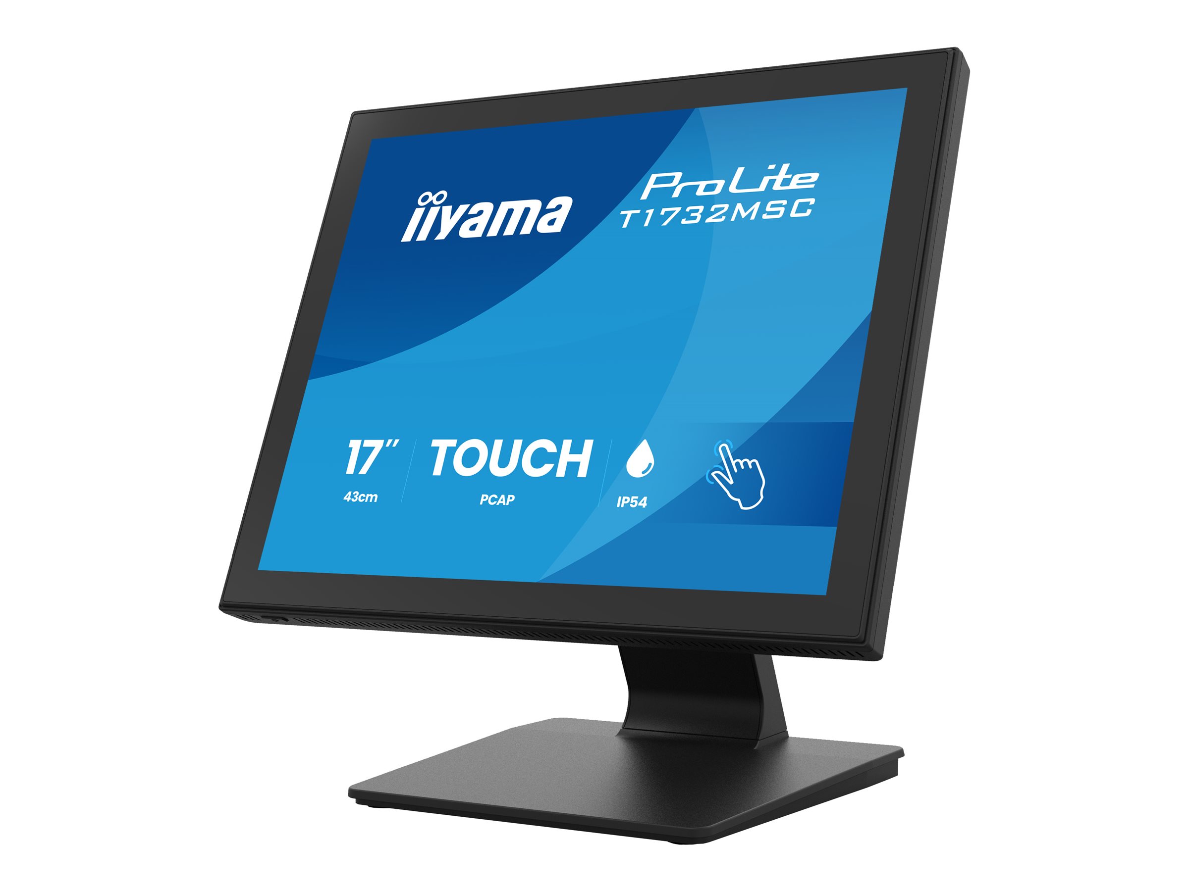 iiyama ProLite T1732MSC-B2S pantalla para PC 43,2 cm (17) 1280 x 1024 Pixeles SXGA LED Pantalla t�ctil Negro