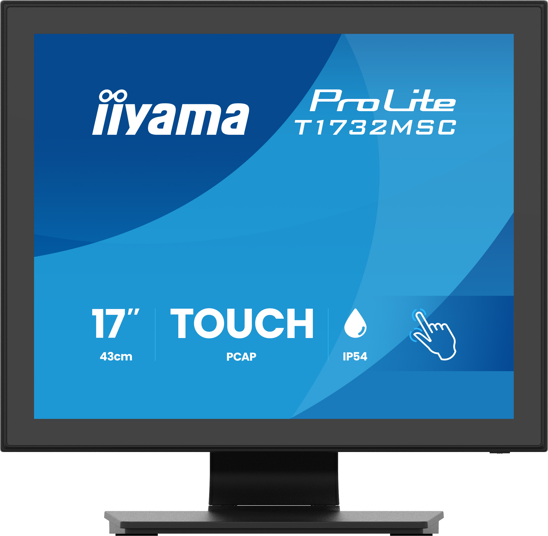 iiyama ProLite T1732MSC-B2S pantalla para PC 43,2 cm (17) 1280 x 1024 Pixeles SXGA LED Pantalla t�ctil Negro
